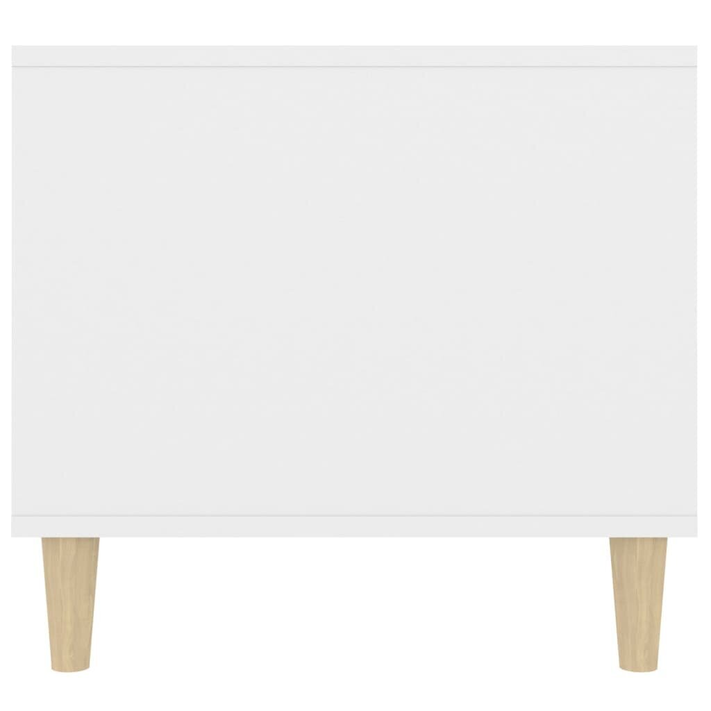 Kafijas galdiņš, 90x49x45cm, balts cena un informācija | Žurnālgaldiņi | 220.lv