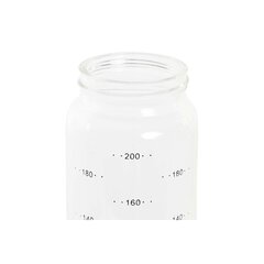 Menāža DKD Home Decor Caurspīdīgs Nerūsējošais tērauds Borosilikāta glāze (200 ml) (6 x 6 x 16,5 cm) цена и информация | Емкости для специй, измельчители | 220.lv