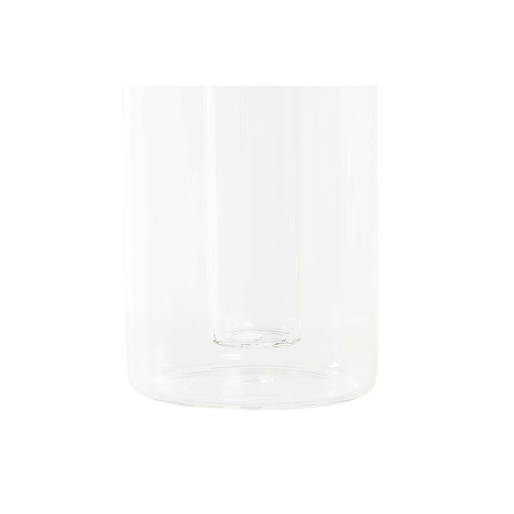 Menāža DKD Home Decor Caurspīdīgs Korķis Borosilikāta glāze (9 x 6,5 x 21,5 cm) (500 ml) cena un informācija | Garšvielu trauki, dzirnaviņas | 220.lv