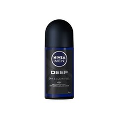 Nivea Antiperspirant ball for men Deep 50 ml 50ml цена и информация | Дезодоранты | 220.lv