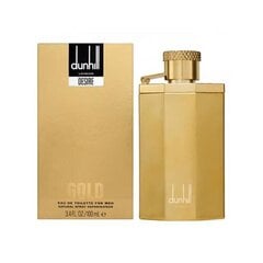 Tualetes ūdens Dunhill Desire for Men Gold EDT 100 ml cena un informācija | Dunhill Smaržas, kosmētika | 220.lv