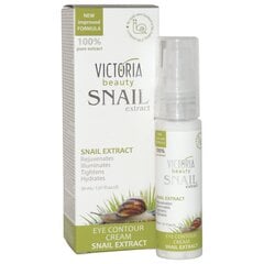 Krēms ādai ap acīm ar gliemežu ekstraktu 30 ml Victoria Beauty cena un informācija | Acu krēmi, serumi | 220.lv