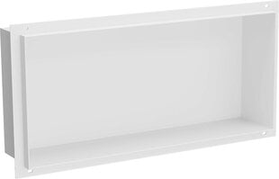 Mexen X-Wall-NR iebūvējams sienas plaukts, 45x20 cm, White цена и информация | Аксессуары для ванной комнаты | 220.lv