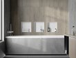 Mexen X-Wall-NR iebūvējams sienas plaukts, 30x30 cm, White cena un informācija | Vannas istabas aksesuāri | 220.lv