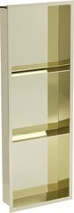 Mexen X-Wall-R iebūvējams sienas plaukts 3l, 90x30 cm, Gold цена и информация | Аксессуары для ванной комнаты | 220.lv