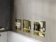 Mexen X-Wall-R iebūvējams sienas plaukts 2l, 30x30 cm, Gold цена и информация | Vannas istabas aksesuāri | 220.lv