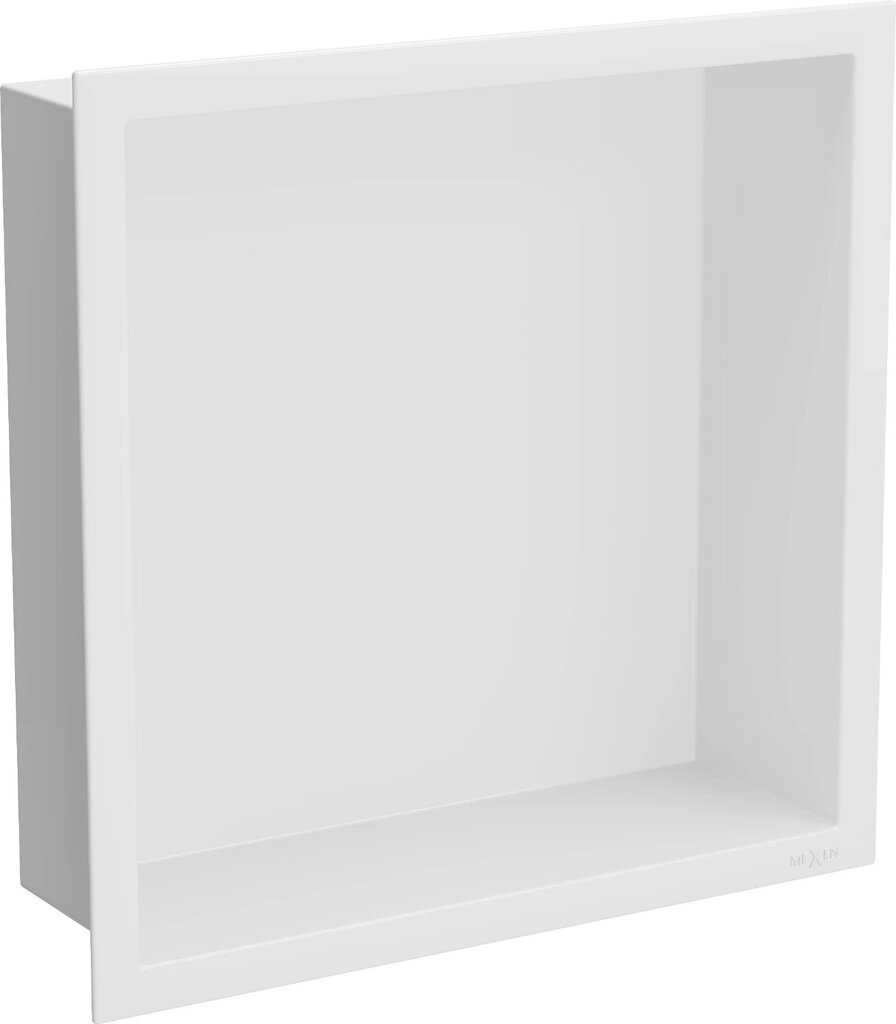 Mexen X-Wall-R iebūvējams sienas plaukts, 30x30 cm, White цена и информация | Vannas istabas aksesuāri | 220.lv
