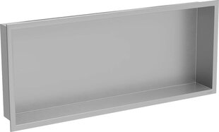 Mexen X-Wall-R iebūvējams sienas plaukts, 75x30 cm, Inox цена и информация | Аксессуары для ванной комнаты | 220.lv