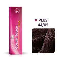 Wella Color Touch Plus 60ml, medusbrūns 44/05 цена и информация | Краска для волос | 220.lv