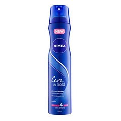 Nivea Care & Hold Matu laka Regenerating 250 ml cena un informācija | Matu veidošanas līdzekļi | 220.lv