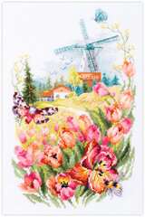 Набор для вышивания Magic Needle  "Tulips of Holland" 210-350 цена и информация | Принадлежности для вышивания | 220.lv