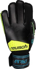 Вратарские перчатки Reusch Attrakt R3 50 70 735 7052, черные цена и информация | Reusch Спорт, досуг, туризм | 220.lv