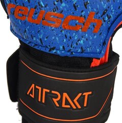 Вратарские перчатки Reusch 50 70 939 7083, черные/синие цена и информация | Перчатки вратаря | 220.lv