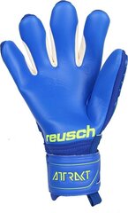 Вратарские перчатки Reusch Attrakt Freegel S1 Finger Support, синие цена и информация | Перчатки вратаря | 220.lv