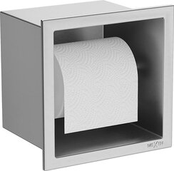 Mexen X-Wall-P zemapmetuma tualetes papīra turētājs, Inox цена и информация | Аксессуары для ванной комнаты | 220.lv