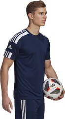 Футболка Adidas Squadra 21, синяя цена и информация | Футбольная форма и другие товары | 220.lv