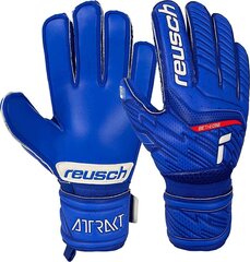 Вратарские перчатки Reusch Attrakt Silver Jr 51 72 215 4010, синие цена и информация | Reusch Спорт, досуг, туризм | 220.lv