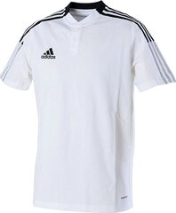 Футболка Adidas Tiro 21, белая цена и информация | Футбольная форма и другие товары | 220.lv