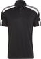 T-krekls Adidas Polo, melns цена и информация | Futbola formas un citas preces | 220.lv