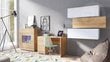 Bērnu istabas komplekts BRALANI XV, bešs/ balts цена и информация | Bērnu istabas iekārtas | 220.lv
