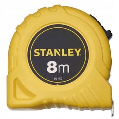 Рулетка Stanley, 8 м x 25 мм, 1-30-457 цена и информация | Механические инструменты | 220.lv
