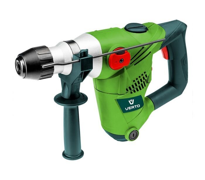 Verto 50G390 hammer drill SDS+ 1500 W cena un informācija | Skrūvgrieži, urbjmašīnas | 220.lv