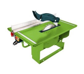 Verto 52G219 table saw цена и информация | Пилы, циркулярные станки | 220.lv