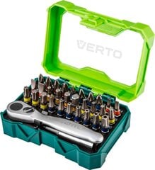 Verto 66H622 screwdriver bit 32 pc(s) cena un informācija | Rokas instrumenti | 220.lv