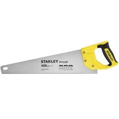 Rokas zāģis Stanley Sharpcut, 450mm cena un informācija | Rokas instrumenti | 220.lv