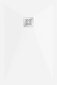 Taisnstūra dušas paliktnis Mexen Stone+ ar sifonu, White, 140x70,80,90,100 cm cena un informācija | Dušas paliktņi | 220.lv