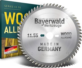 Bayerwald - HM Kreitlatt - Ø 450 x 4 x 30 | Z = 66 UW | Серия 11.55 - объяснение продольных и перекрестных серий в деревянных/деревянных материалах цена и информация | Механические инструменты | 220.lv
