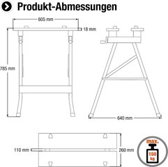 Galvenais darbs un spriegošana-15 kg. Slodzes. цена и информация | Механические инструменты | 220.lv