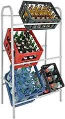 Spetbo Box Stand XXL для 6 коробок - Цвет: Белый - Ящик для напитков, подставка для коробки цена и информация | Стеллажи, полки | 220.lv