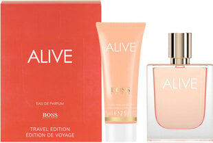 Komplekts Hugo Boss Boss Alive sievietēm: parfimērijas ūdens EDP, 80 ml + ķermeņa losjons, 75 ml цена и информация | Женские духи | 220.lv