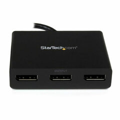 Adapteris Startech MSTDP123DP   DisplayPort x 3 cena un informācija | Adapteri un USB centrmezgli | 220.lv