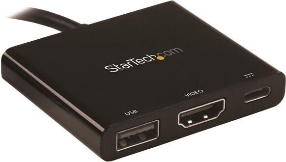 Startech CDP2HDUACP, HDMI, USB-C 3.2, USB A, 1m cena un informācija | Adapteri un USB centrmezgli | 220.lv