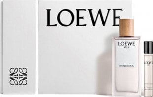 Komplekts Loewe Set Agua Loewe Mar De Coral sievietēm: tualetes ūdens EDT, 150 ml + 20 ml цена и информация | Женские духи | 220.lv