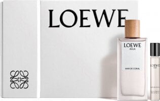 Komplekts Loewe Set Agua Loewe Mar De Coral sievietēm: tualetes ūdens EDT, 150 ml + 20 ml cena un informācija | Sieviešu smaržas | 220.lv