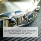 Hagerty Stainless Steel Watch Cloth juvelierizstrādājumu un pulksteņu kopšanas līdzeklis cena un informācija | Tīrīšanas līdzekļi | 220.lv
