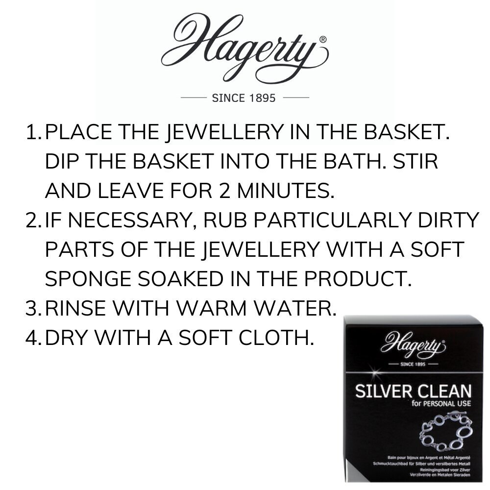 Bain pour argenterie hagerty silver dip