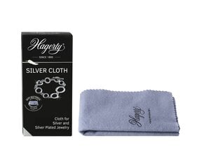 Hagerty Silver Cloth - уход за ювелирными изделиями цена и информация | Очистители | 220.lv