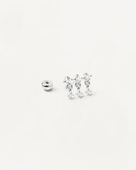 Стильная серебряная одинарная серьга с цирконами Pdpaola Sol Silver PG02-750-U sPD0580 цена и информация | Серьги | 220.lv
