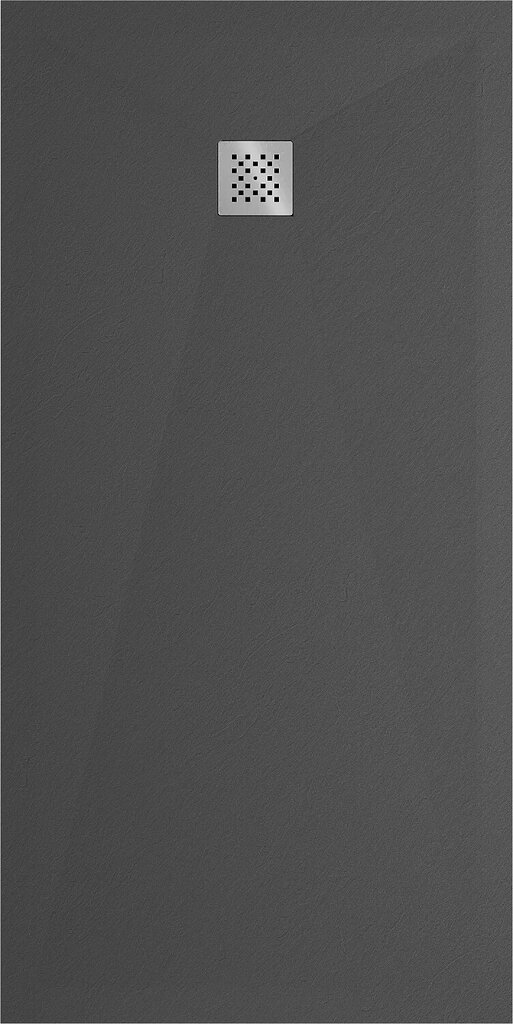 Taisnstūra dušas paliktnis Mexen Stone+ ar sifonu, Anthracite, 180x70,80,90,100 cm cena un informācija | Dušas paliktņi | 220.lv