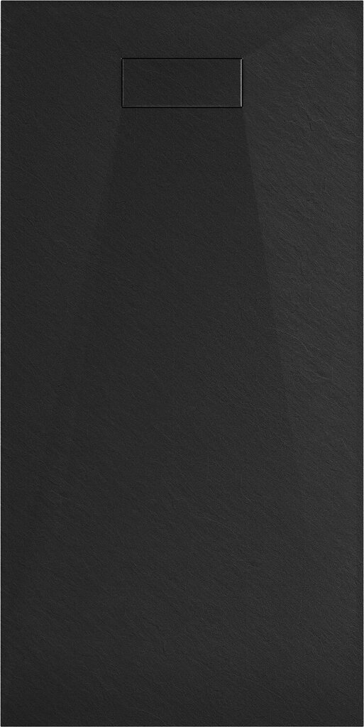 Taisnstūra dušas paliktnis Mexen Hugo SMC ar sifonu, Black, 170x80,90 cm цена и информация | Dušas paliktņi | 220.lv
