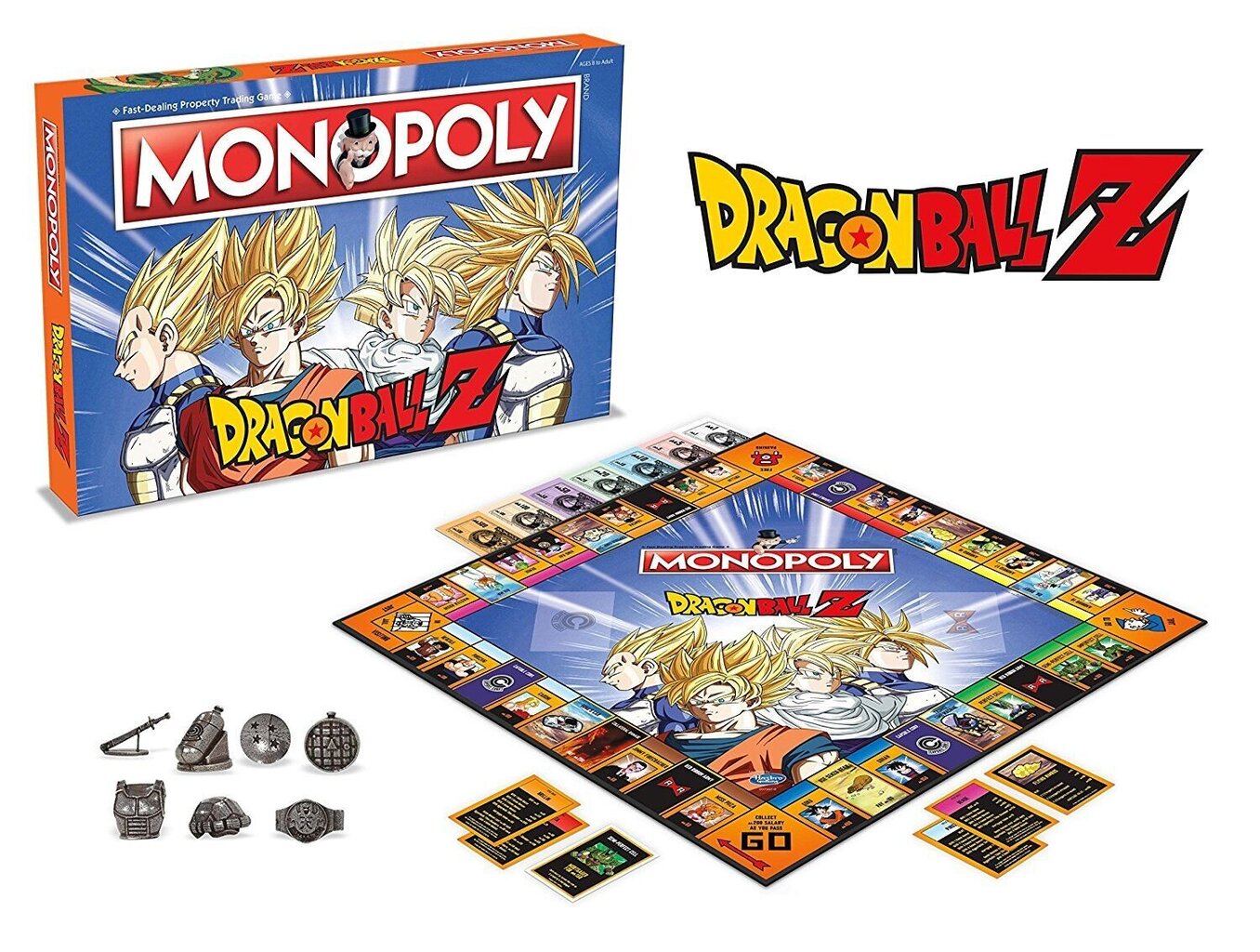 Galda spēle Hasbro Monopoly Dragon Ball Z, EN cena un informācija | Galda spēles | 220.lv