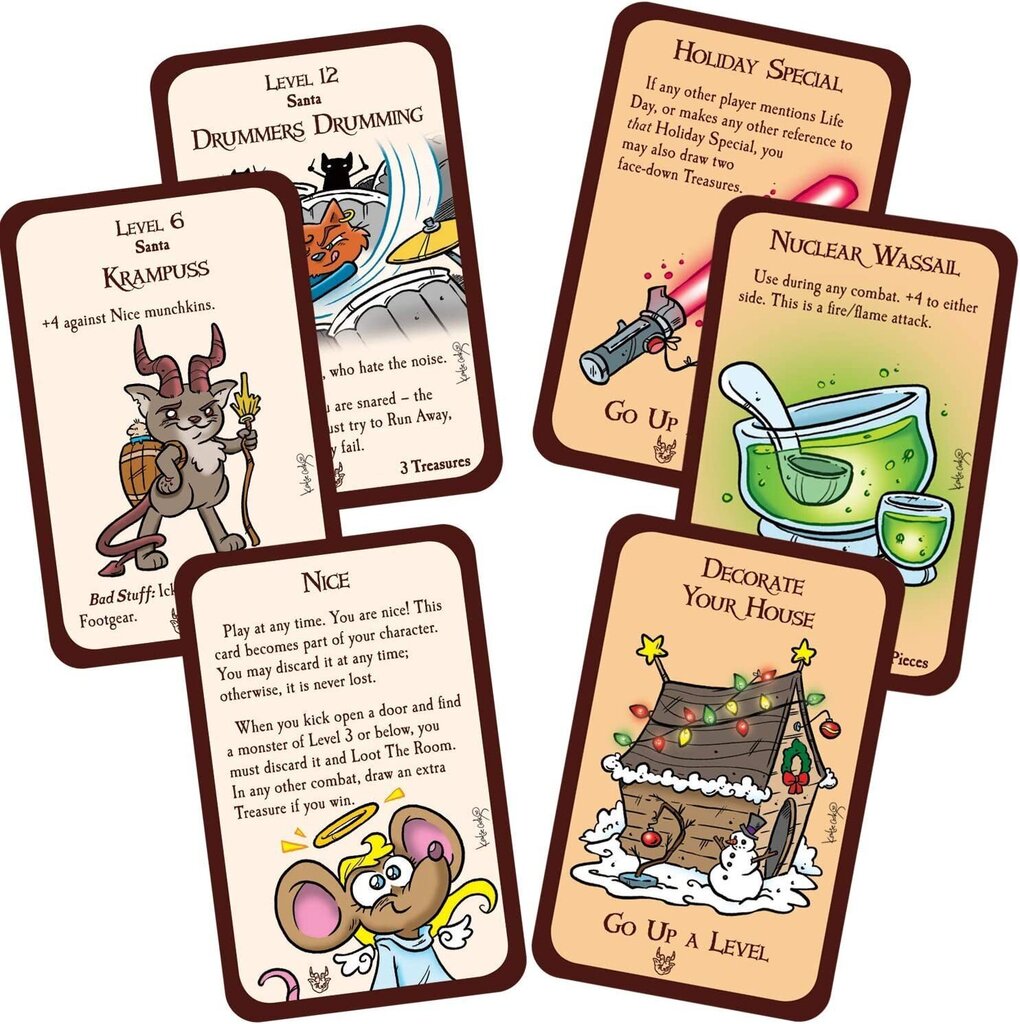 Papildinājums pamata spēlei Steve Jackson Games Munchkin: Tails of the Season, EN cena un informācija | Galda spēles | 220.lv