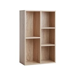 5-комнатный книжный шкаф Vasagle LBC25NL, дубового цвета цена и информация | Полки | 220.lv