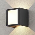 Alenda LED āra sienas lampa kvadrātveida forma