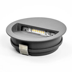 Apaļš LED padziļināts sienas gaismeklis Loya cena un informācija | Sienas lampas | 220.lv