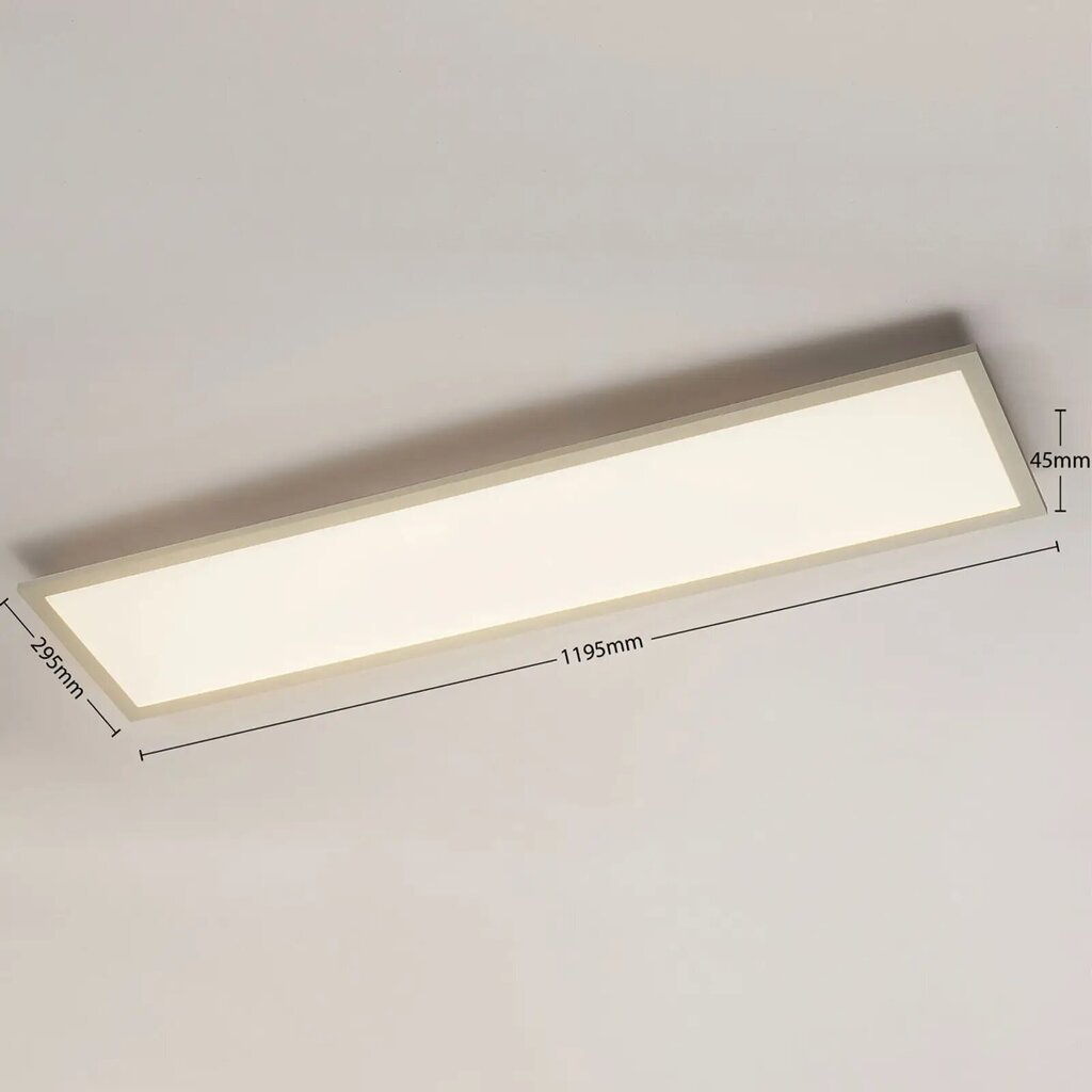 Archchio Enja LED panelis, 119,5 cm x 29,5 cm cena un informācija | Iebūvējamās lampas, LED paneļi | 220.lv